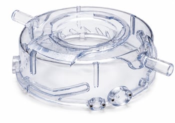 Success Story: Transparent Precision Component Made by Vacuum Casting with CNC Finishing